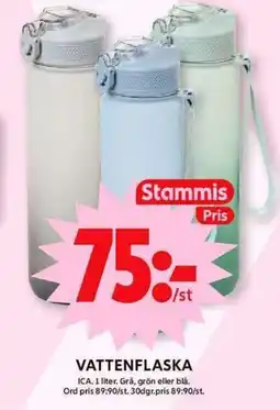 ICA Maxi Vattenflaska erbjuda
