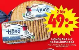 ICA Maxi PÅGEN Hönökaka 4-p, skärgårdskaka erbjuda