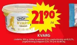 ICA Maxi LINDAHLS Kvarg erbjuda
