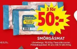 ICA Maxi LÖNNEBERGA Smörgåsmat erbjuda