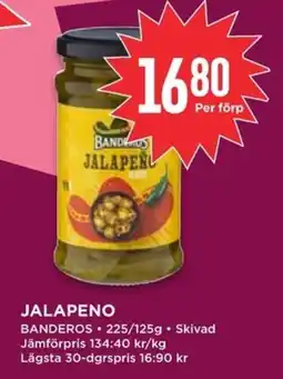 Willys BANDEROS Jalapeno erbjuda