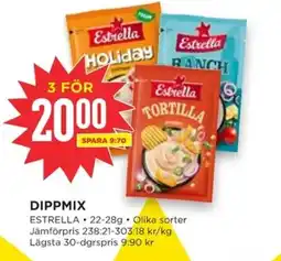 Willys ESTRELLA Dippmix erbjuda