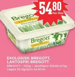 Willys BREGOTT Ekologisk bregott, laktosfri bregott erbjuda