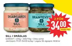 Willys GARANT Sill i småglas erbjuda