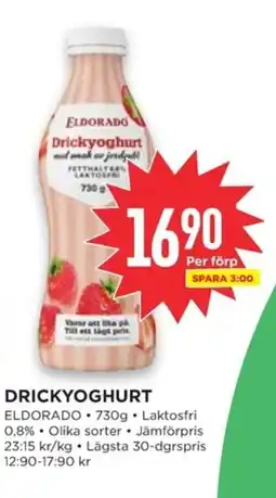 Willys ELDORADO Drickyoghurt erbjuda