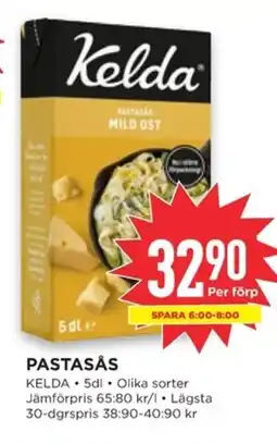 Willys KELDA Pastasås erbjuda