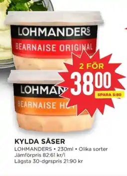 Willys LOHMANDERS Kylda såser erbjuda