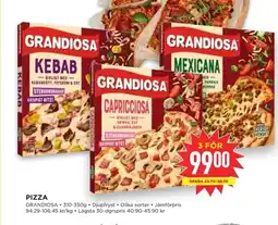 Willys GRANDIOSA Pizza erbjuda
