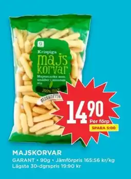 Willys GARANT Majskorvar erbjuda