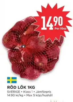 Willys Röd lök erbjuda
