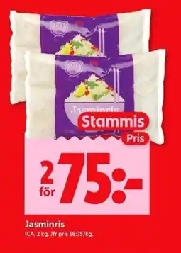 ICA Kvantum ICA Jasminris erbjuda