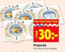 ICA Kvantum ICA Pitabröd erbjuda