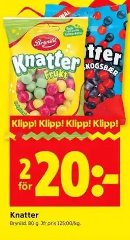 ICA Kvantum BRYNILD Knatter erbjuda