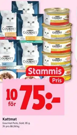 ICA Kvantum Kattmat erbjuda
