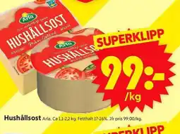 ICA Supermarket ARLA Hushållsost erbjuda