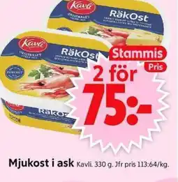 ICA Supermarket KAVLI Mjukost i ask erbjuda