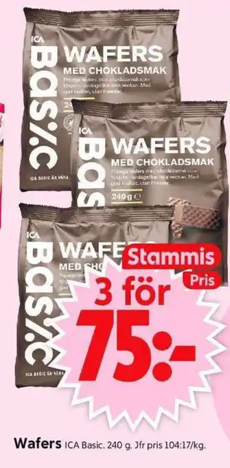 ICA Supermarket ICA Wafers erbjuda