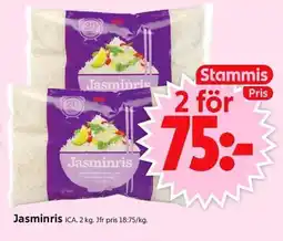 ICA Supermarket ICA Jasminris erbjuda