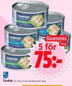 ICA Supermarket ICA Tonfisk erbjuda