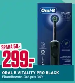 ÖoB ORAL B Vitality pro black erbjuda