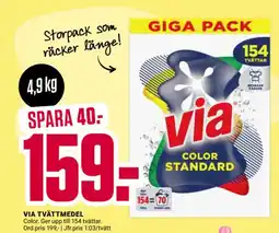 ÖoB VIA Tvättmedel erbjuda
