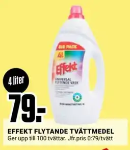 ÖoB EFFEKT Flytande tvättmedel erbjuda