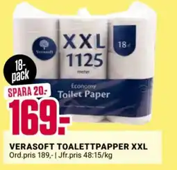ÖoB Verasoft toalettpapper xxl erbjuda