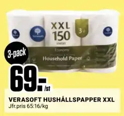 ÖoB Verasoft hushållspapper xxl erbjuda