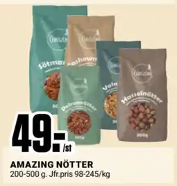 ÖoB Amazing nötter erbjuda