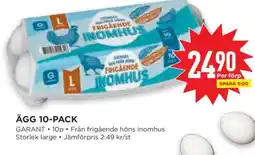 Willys Ägg 10-pack erbjuda