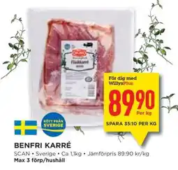 Willys Benfri karré erbjuda