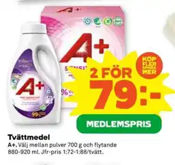Stora Coop Tvättmedel erbjuda