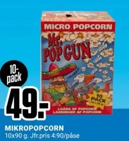 ÖoB Mikropopcorn erbjuda