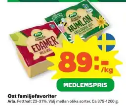 Stora Coop Ost Familjefavoriter erbjuda