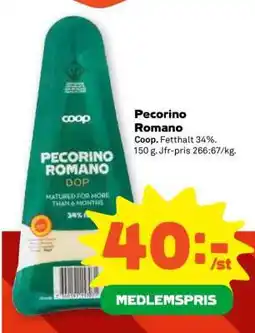 Stora Coop Pecorino Romano erbjuda