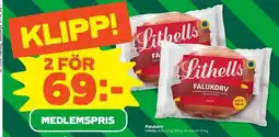 Stora Coop Lithells falukorv erbjuda