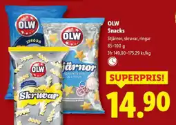 Lidl OLW snacks erbjuda