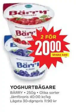 Willys Yoghurtbägare erbjuda