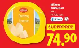Lidl Milbona hushållsost erbjuda