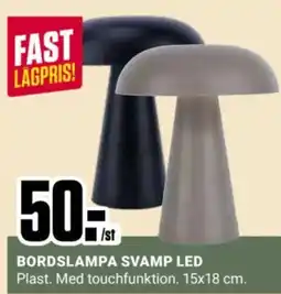 ÖoB Bordslampa svamp LED erbjuda