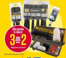 ÖoB Alla penslar & rollers erbjuda