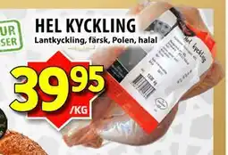 Matvärlden Tensta HEL KYCKLING, SEK 39.95 erbjuda