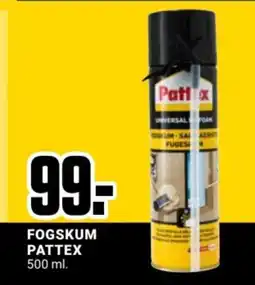 ÖoB Fogskum Pattex erbjuda