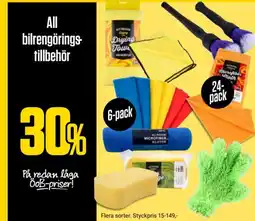 ÖoB All bilrengörings- tillbehör erbjuda