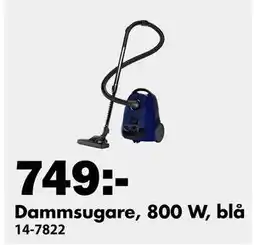 Biltema Dammsugare, 800 W, blå, SEK 749 erbjuda