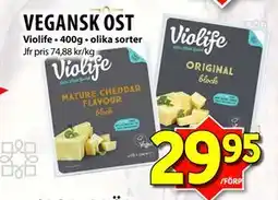Matvärlden Tensta VEGANSK OST, SEK 29.95 erbjuda