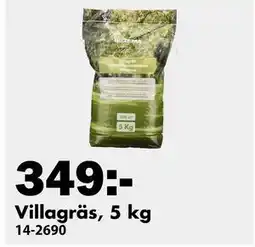 Biltema Villagräs, 5 kg, SEK 349 erbjuda