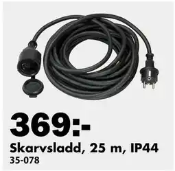 Biltema Skarvsladd, 25 m, IP44, SEK 369 erbjuda