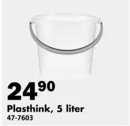 Biltema Plasthink, 5 liter, SEK 24.9 erbjuda