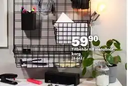 Biltema Tillbehör till metallnät, korg, SEK 59.9 erbjuda